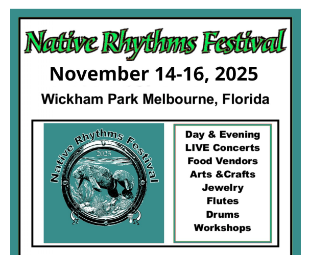 17th Annual Native Rhythms Festival 2025